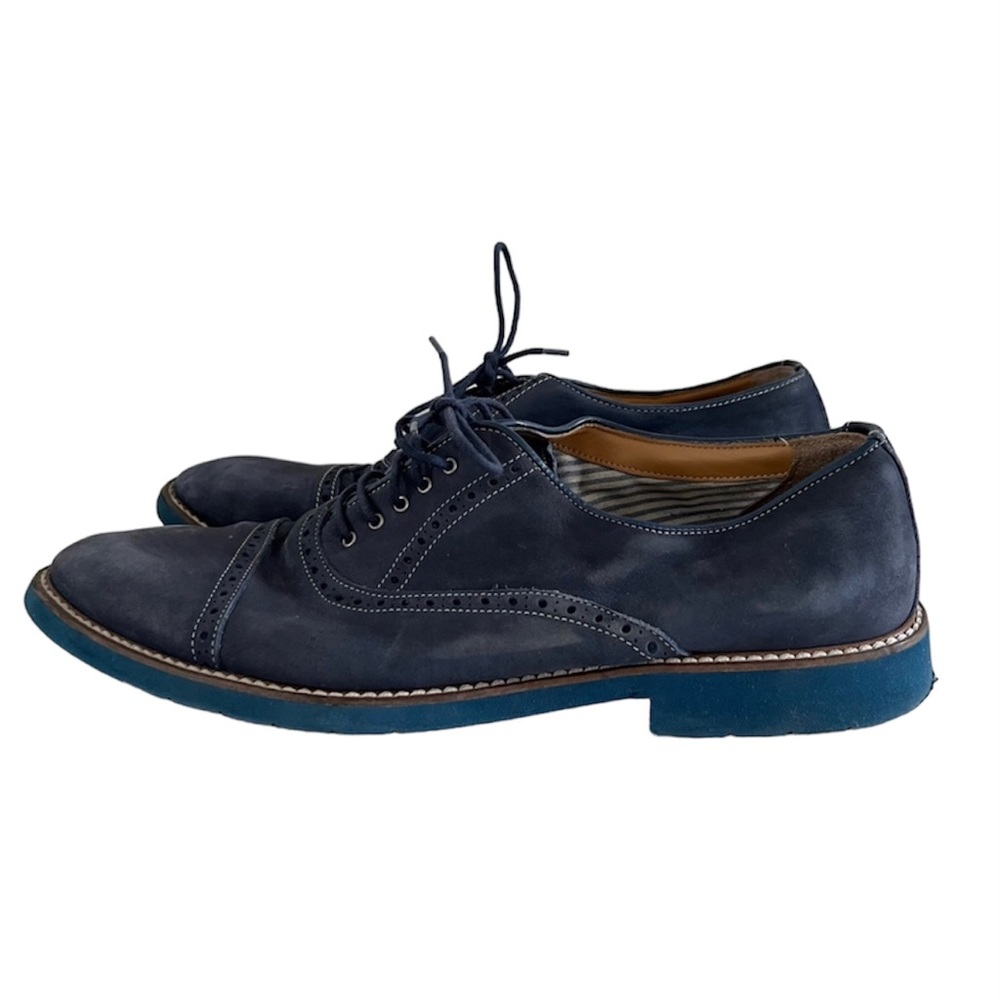 Bespoken Blue Laced Mens Oxfords Size 11